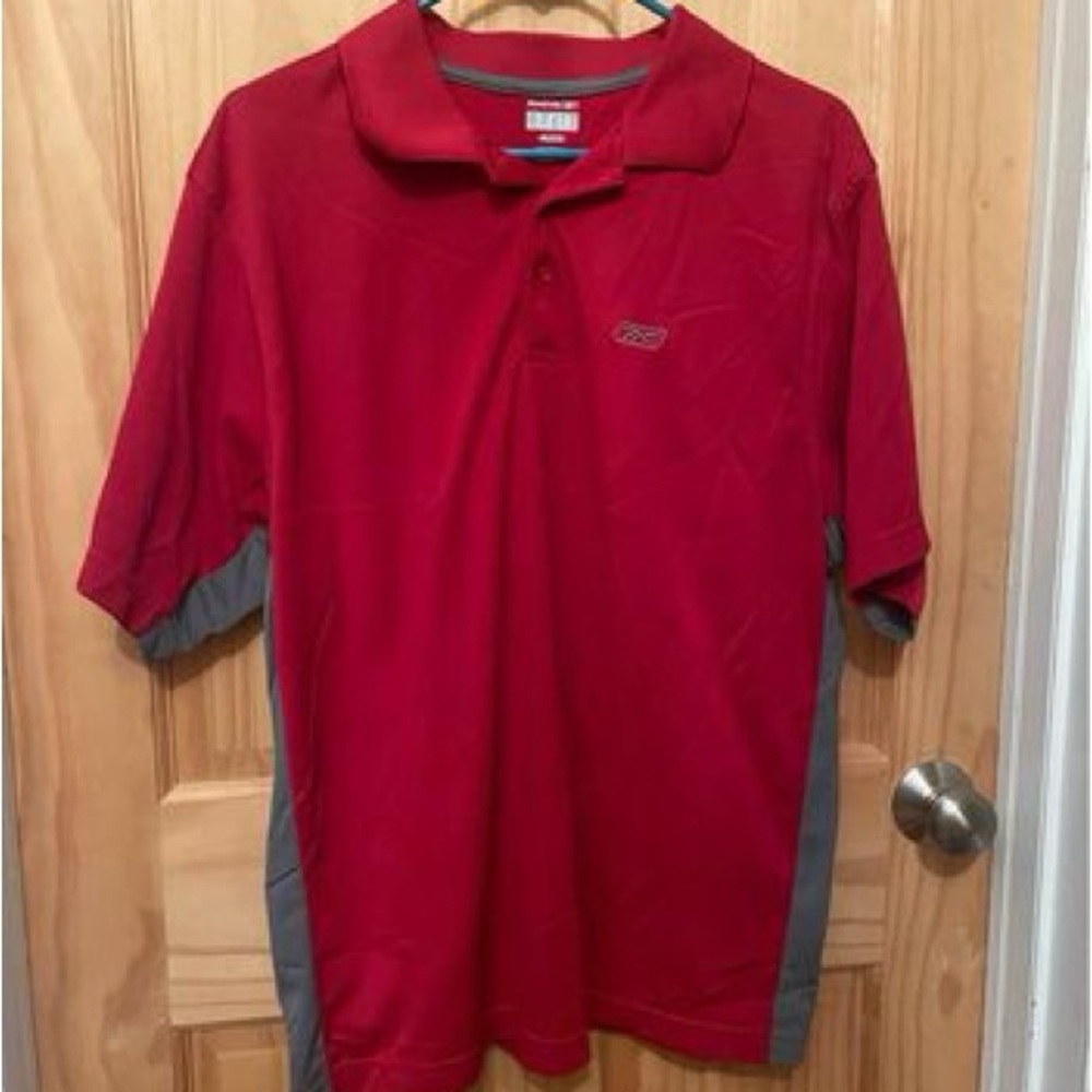Like New Men’s Size Large Reebok Polo Shirt